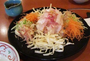 鯛のお刺身サラダ