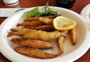 ワカサギのフリット